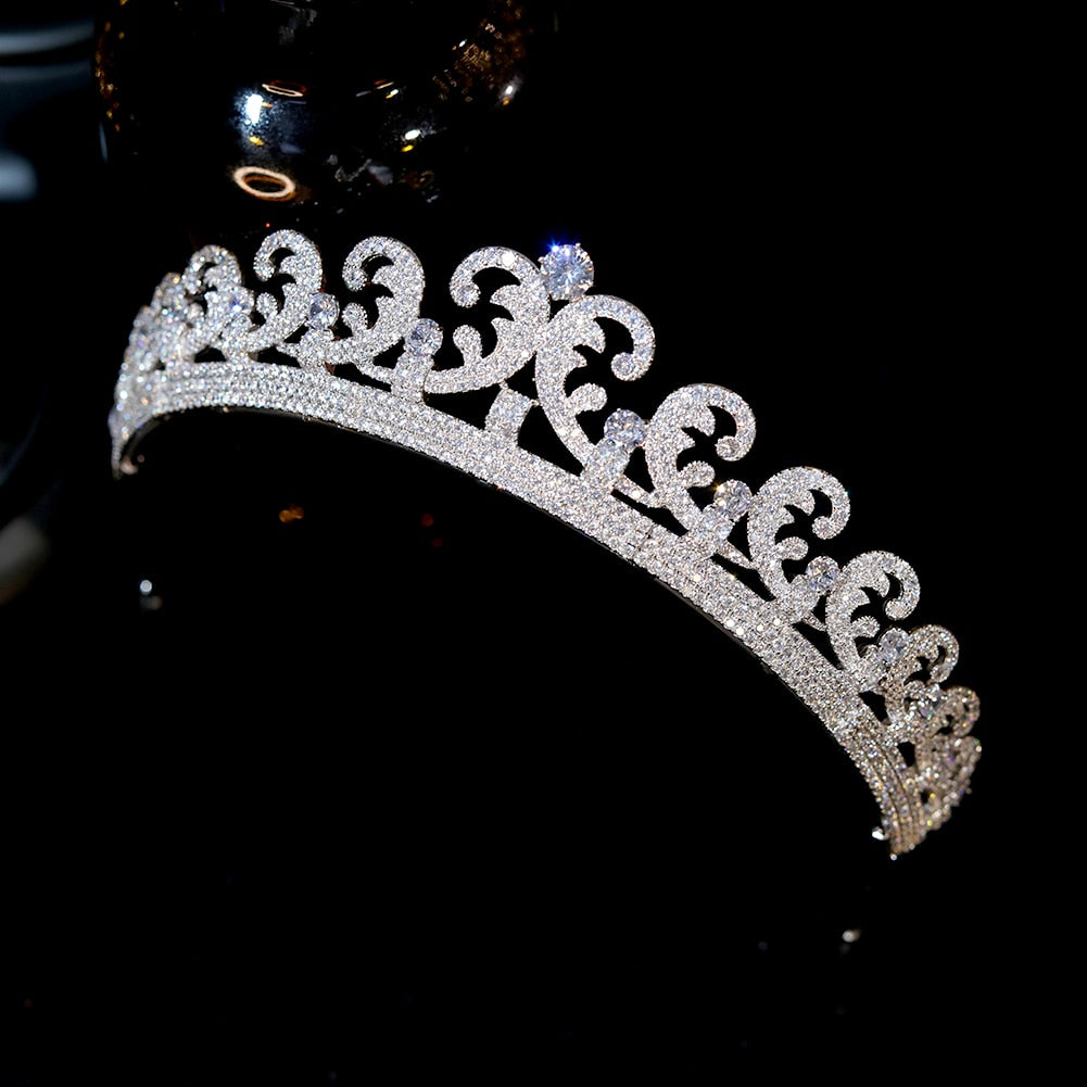 The Cartier Halo Tiara | Replica European Royal Tiara and Crown Cubic Zirconia Wedding Jewelry Gift