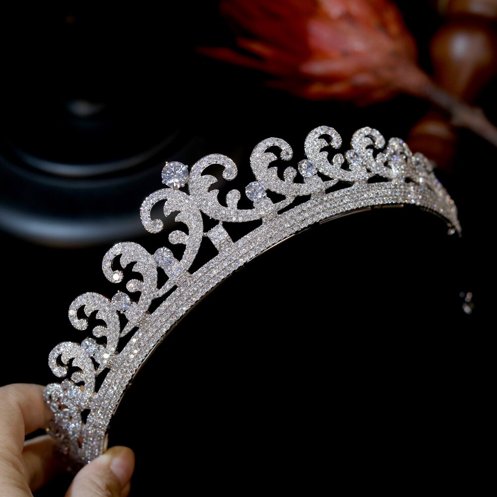 The Cartier Halo Tiara | Replica European Royal Tiara and Crown Cubic Zirconia Wedding Jewelry Gift