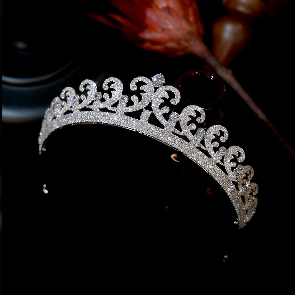 The Cartier Halo Tiara | Replica European Royal Tiara and Crown Cubic Zirconia Wedding Jewelry Gift