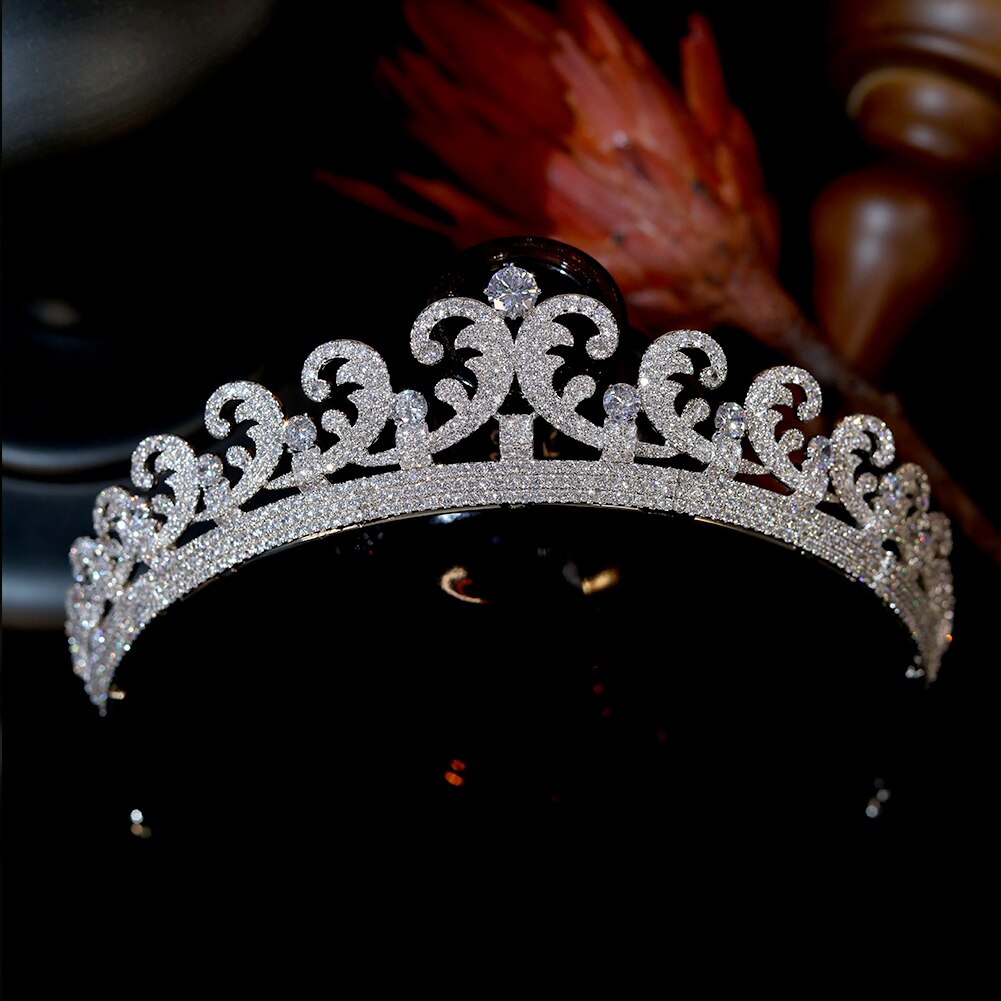 The Cartier Halo Tiara | Replica European Royal Tiara and Crown Cubic Zirconia Wedding Jewelry Gift