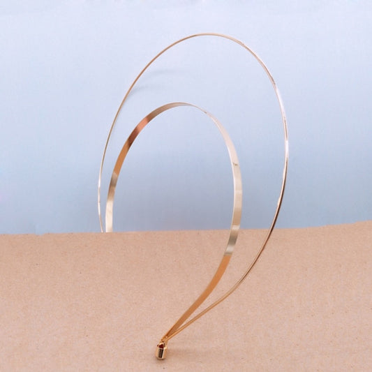 Dark Halo Headband Elegant Bridal Tiara or Simple Cosplay Accessory